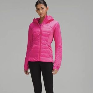 Lululemon Down for it All Jacket, size 8, Sonic Pink, NWT